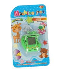 KIK KX9721_3 Elektronická hračka Tamagotchi 49 v 1 zelená