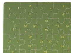WOWO Puzzle pro děti s motivem džungle, 60 dílků, baleno v plechovce