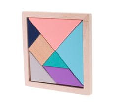 KIK Tangram dřevěné puzzle, KX6898