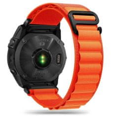 Tech-protect Nylon řemínek na Garmin Fenix 5x / 5x Plus / 6x / 6x Pro / 7x / 8 51mm, orange