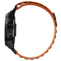 Tech-protect Nylon řemínek na Garmin Fenix 3 / 5x / 6x / 6x Pro / 7x, orange