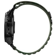 Tech-protect Nylon řemínek na Garmin Fenix 5 / 6 / 6 Pro / 7, military green
