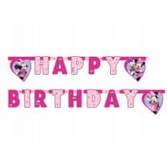 Procos Banner "Happy birthday" Minnie Disney