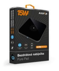 Aligator bezdrátová nabíječka Pure-Pad 15W, černá