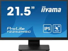 iiyama 22" LCD T2252MSC-B2: IPS,FHD,10P,DP,HDMI