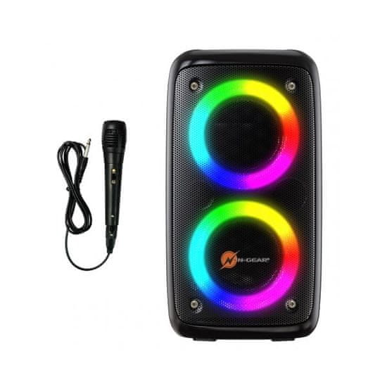 N-GEAR PARTY LET'S GO PARTY SPEAKER 23M/ BT/ 100W/ Disco LED/ 1x MIC