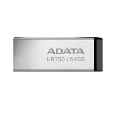 Adata UR350/64GB/USB 3.2/USB-A/Černá