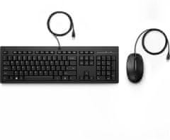 HP 225 Wired Mouse and Keyboard Combo -CZ - SK lokalizace