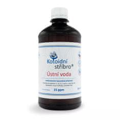 Koloidní stříbro s.r.o. Koloidní stříbro Ústní voda 15ppm Objem: 500ml PLAST