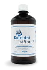 Koloidní stříbro s.r.o. Koloidní stříbro, 500 ml Koncentrace stříbro: 5 ppm