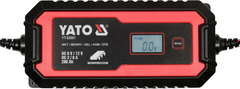 YATO Nabíječka s LCD displejem 6V / 2A, 12V / 8A