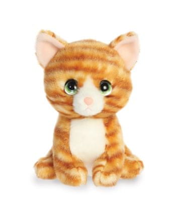 Aurora Plyšový tabby kocourek Nacho - Petites - 17,5 cm