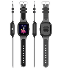 MXM 4G Dětské chytré hodinky s GPS lokátorem a fotoaparátem - černé