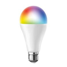 Solight Solight LED SMART WIFI žárovka, klasický tvar, 15W, E27, RGB, 270°, 1350lm WZ532