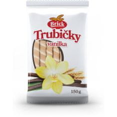 BRICK Trubičky vanilka 150g