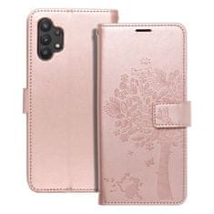 FORCELL Pouzdro / obal na Samsung Galaxy A32 LTE ( 4G ) tree rose gold - knížkové Forcell MEZZO Book