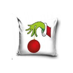 Carbotex Vánoční povlečení na polštářek Grinch, 40/40cm, PNL237009