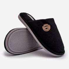 Pánské pantofle Classic Black velikost 41