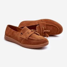 Pánské semišové mokasíny Semi Shoes Zazoo velikost 45