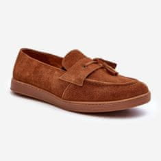 Pánské semišové mokasíny Semi Shoes Zazoo velikost 45