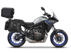 SHAD Kompletní sada sedlových brašen TERRA TR40 adventure a hliníkového kufru SHAD TERRA BLACK 37L včetně montážní sady SHAD YAMAHA MT-07 Tracer/Tracer 700