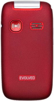 Evolveo EasyPhone FS GPS lokalizácia senzor pádu mms správy , Dual SIM, tlačidlový telefón pre seniorov pre dôchodcov, véčko, SOS tlačidlo, veľké tlačidlá, dlhá výdrž, nabíjací stojan 3Mpx fotoaparát kvalitná kamera fotokontakty LED blesk Fm rádio slot na pamäťové karty výkonná batéria slúchadlový 3,5mm jack výkonný hlasný reproduktor TFT displej pohodlný úchop