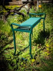 Strend Pro Židle GC4202, zahradní, skládací, klečící, 59x28x49 cm, nos. 150 kg