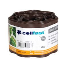 Cellfast Obruba trávníku Cellfast, hnědá, 100 mm, L-9 m, plastová