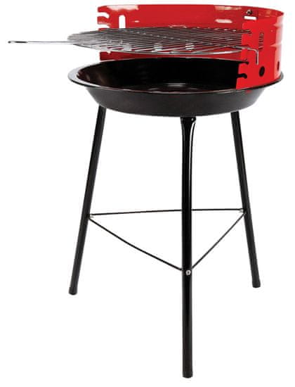 STREND PRO GRILL Gril Caorle, BBQ, na dřevěné uhlí, 300x430 mm