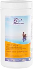Chemoform Tablety Chemoform 4601, 20 g, chlor, rychle rozpustné, balení. 1 kg