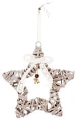 Dekorace MagicHome Christmas Wildeco, Starfish, bal. 5 ks, 20x3 cm