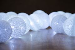 MagicHome Cottonball Chain, bílý, 16x LED studená bílá, IP20, jedno světlo, osvětlení, L-3 m