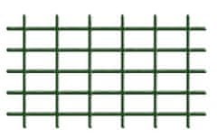 Strend Pro Zahradní mřížka MEK6 145x72,5 cm, 4/4,7 mm, PVC/ocel, opora pro květiny, zelená, zahradnictví