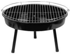 STREND PRO GRILL Gril Bavarian, gril na dřevěné uhlí, nastavitelná výška grilu 320-660/1500 mm