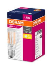 Žárovka OSRAM LED FIL 100 (ean8514) nestmívatelná, 11W/827 E27 2700K Value CLASSIC A