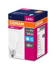 Žárovka OSRAM LED FR 040 (ean7081) nestmívatelná, 5W/840 E27 4000K Value CLASSIC A