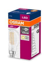 Žárovka OSRAM LED FIL 040 (ean8720) nestmívatelná, 4W/827 E14 2700K Value CLASSIC P