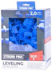 Strend Pro LS230T distanční podložky, vyrovnávací, pod obklady, 2,0 mm, balení. 300 ks, plastová mod