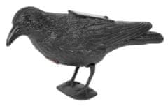 Ptačí strašák černý, solární, zvukový