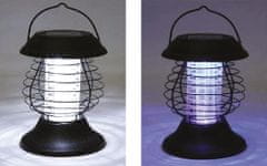 Strend Pro Lampa MOKI 58, odpuzovač hmyzu a komárů, solární, UV LED, 13x31 cm