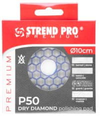 STREND PRO PREMIUM Premium podložka DP514, 100 mm, G50, diamant, brusivo, leštění