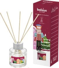 Bolsius Difuzér Bolsius Nutcracker, Vánoce, zútulněte se, vůně pečeného jablka a skořice, 30 ml