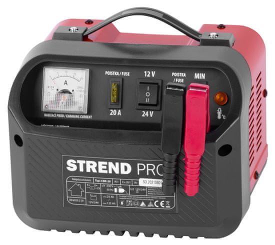 Strend Pro Nabíječka autobaterií Strend Pro CBR-20, 12/24V, 14A