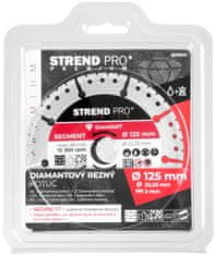 STREND PRO PREMIUM Premium, vakuově pájený, 125 mm, diamantový, řezný, multifunkční