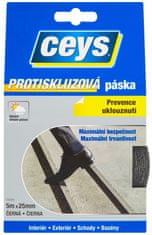 Ceys Tackceys páska, protiskluzová, lepicí, 5 m x 25 mm