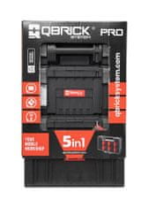 QBRICK System PRO Box Set 5in1 - vozík, box na nářadí, kufr na nářadí, organizér 100 a multifunkční