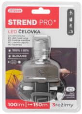 Strend Pro Čelovka Headlight H833, 2W CreeLED, ZOOM, 100 lm, 3xAAA, ultra lehká