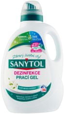 Sanytol gel, dezinfekční prostředek, prací gel, vůně bílých květů, 1700 ml