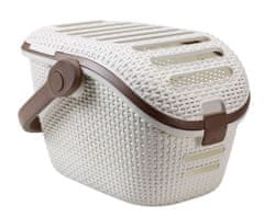 Curver PET CARRIER, béžový, 38x51x33 cm, přepravní box, pro kočky a psy