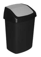 Curver SWING BIN, 25 litrů, 27,8x34,6x51,1 cm, černá/šedá, na odpadky